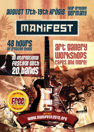 Manifest Festival in Krögis, Germany