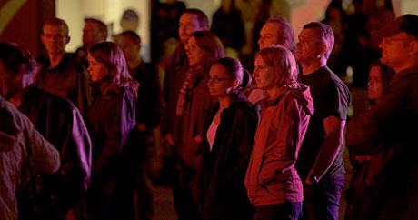 Crowd at NLM concert in Czech Republic